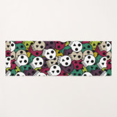 幽霊スカル ヨガマット (正面(横))