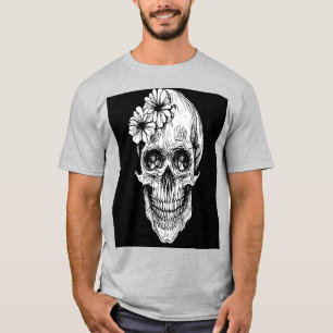 幽霊スカル Tシャツ