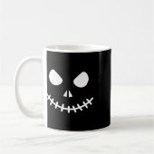 幽霊スケルトンハロウィン コーヒーマグカップ (左)