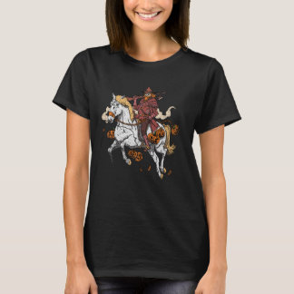 幽霊スケルトンMarksman Hunter Rifleman Horseman H Tシャツ