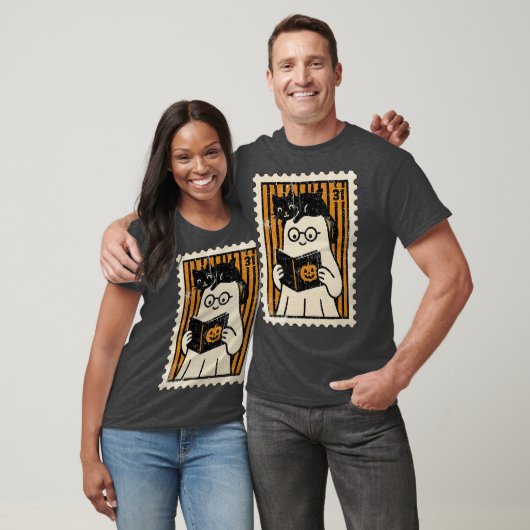 幽霊スタンプ Tシャツ (ユニセックス)