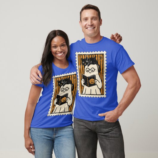 幽霊スタンプ Tシャツ (ユニセックス)