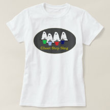 幽霊ステップシンブリンモーラーランタンハロウィーンT-Shi