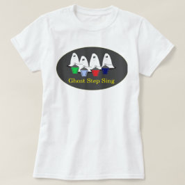 幽霊ステップシンブリンモーラーランタンハロウィーンT-Shi Tシャツ