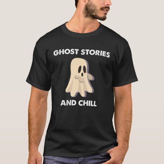 幽霊ストーリーと寒さ Tシャツ (正面)