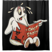 幽霊ストーリーハロウィーンシャワーカーテン シャワーカーテン (正面)