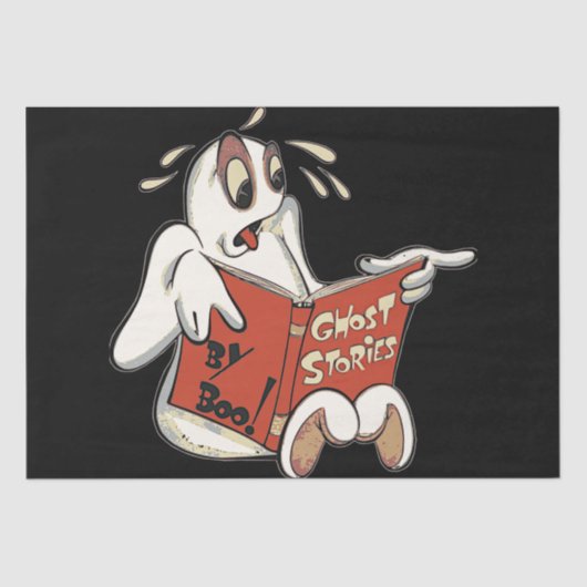 幽霊ストーリーハロウィーンティッシュペーパー 薄葉紙 (正面)