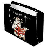 幽霊ストーリーハロウィーン抱き枕 ラージペーパーバッグ (裏面アングル)