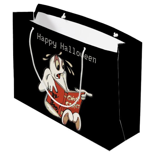 幽霊ストーリーハロウィーン抱き枕 ラージペーパーバッグ (裏面アングル)