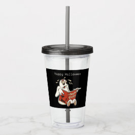 幽霊ストーリーハロウィーン アクリルタンブラー