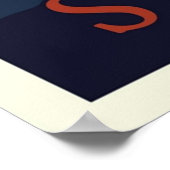 幽霊ストーリーボードゲームミニマリスト旅行スタイル ポスター (角)