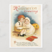 幽霊ストーリーヴィンテージはがき ポストカード (正面)