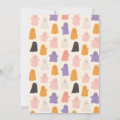 幽霊スポオクタクルハローウィンパーティ 招待状 (裏面)