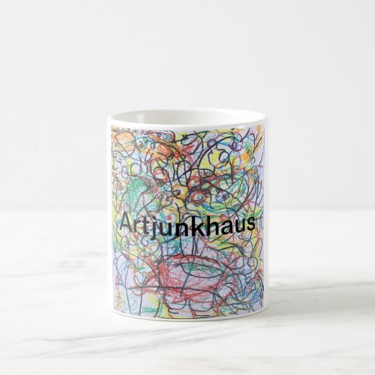 幽霊スモークアルパインホテルジェフハンカマーアルチュンクハウス コーヒーマグカップ (中央)