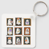 幽霊ズ読ブックスハロウィーンヴィンテージ キーホルダー (裏面)