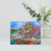 幽霊タウンはがき ポストカード (スタンド正面)