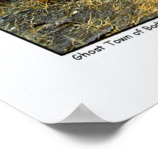 幽霊タウンオブボディカリフォルニア ポスター (角)