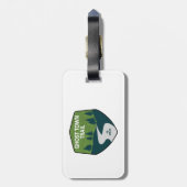 幽霊タウントレイルペンシルバニア ラゲッジタグ (裏面縦)