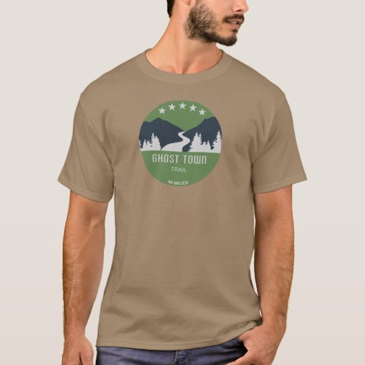 幽霊タウントレイルペンシルバニア Tシャツ (正面)