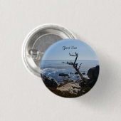 幽霊ツリー – 風光明媚な17マイルドライブボタン 缶バッジ (正面&裏面)