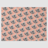 幽霊ティッシュペーパーゴシックギフト紙 薄葉紙 (正面)