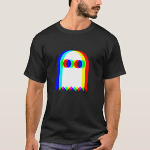 幽霊トリップ(幻覚体験)のようなVAPORWAVEハロウィーンテクノレイブEDM M Tシャツ