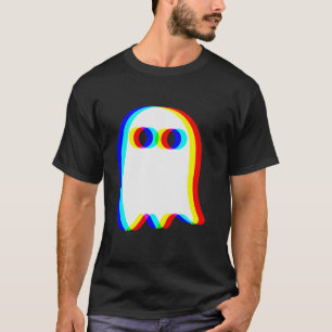 幽霊トリップ(幻覚体験)のようなVAPORWAVEハロウィーンテクノレイブEDM M Tシャツ