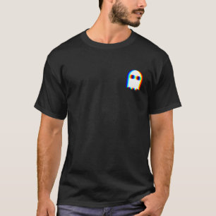 幽霊トリップ(幻覚体験)のようなVAPORWAVE衣装ハロウィーンテクノED Tシャツ