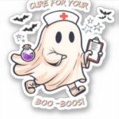 幽霊ナースと魔法のポーション – Cure for Your Bo シール (正面)