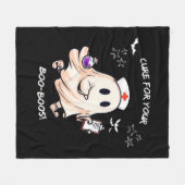 幽霊ナースと魔法のポーション – Cure for Your Bo フリースブランケット (正面(横))