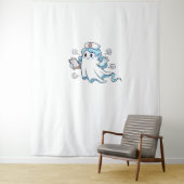 幽霊ナース不気味気にで気まぐれな場所 タペストリー (インサイチュ)