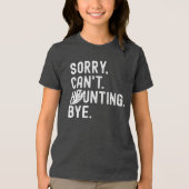 幽霊ハおもしろいーニングレトロハロウィーン トライブレンドＴシャツ (正面)