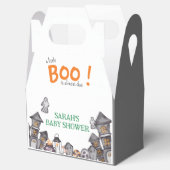 幽霊ハウスハロウィーンベビーシャワー秋テーマ フェイバーボックス (オープン)