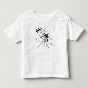 幽霊ハウスハロウィーンベビーシャワー トドラーTシャツ