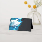 幽霊ハッピーハローウィンエレガントパーティー座席表 プレイスカード (正面)