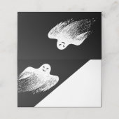 幽霊ハッピーハローウィンパーティー名座席表 プレイスカード (外部開封)