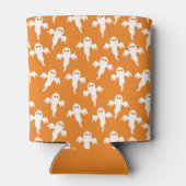 幽霊ハロウィンオレンジとホワイト 缶クーラー (裏面)