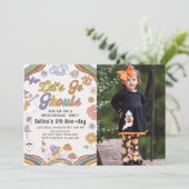 幽霊ハロウィングルービー誕生日レッツゴーグル 招待状 (スタンド正面)