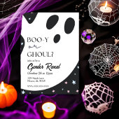 幽霊ハロウィンジェンダーリビール招待状 招待状