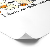 幽霊ハロウィン読図書館 ポスター (角)