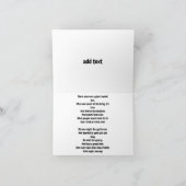 幽霊ハロウィーンとカボチャ カード (内部)