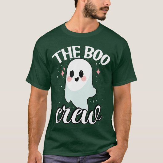 幽霊ハロウィーンの衣装グール不気味恋人トリックO Tシャツ (正面)