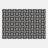 幽霊ハロウィーンラッピング紙 ラッピングペーパーシート (正面)