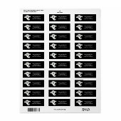 幽霊ハロウィーンラベル ラベル (フルシート)