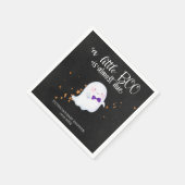 幽霊ハロウィーンリトルブーボーイベビーシャワー スタンダードカクテルナプキン (角)