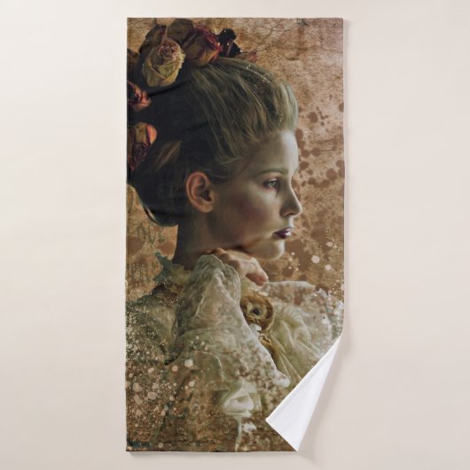 幽霊ハロウィーン女性 バスタオル (バスタオル)