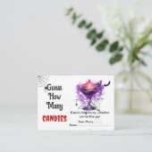 幽霊ハロウィーン推測キャンディゲームの数 エンクロージャーカード (スタンド正面)