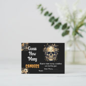 幽霊ハロウィーン推測キャンディゲームの数 エンクロージャーカード (スタンド正面)