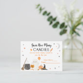 幽霊ハロウィーン推測キャンディゲームの数 エンクロージャーカード (スタンド正面)