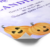 幽霊ハロウィーン推測キャンディゲームポスターの数 ポスター (角)